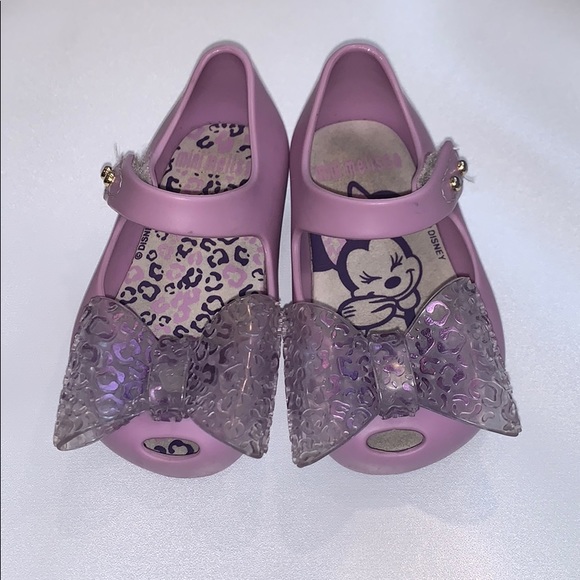 mini melissa minnie mouse shoes